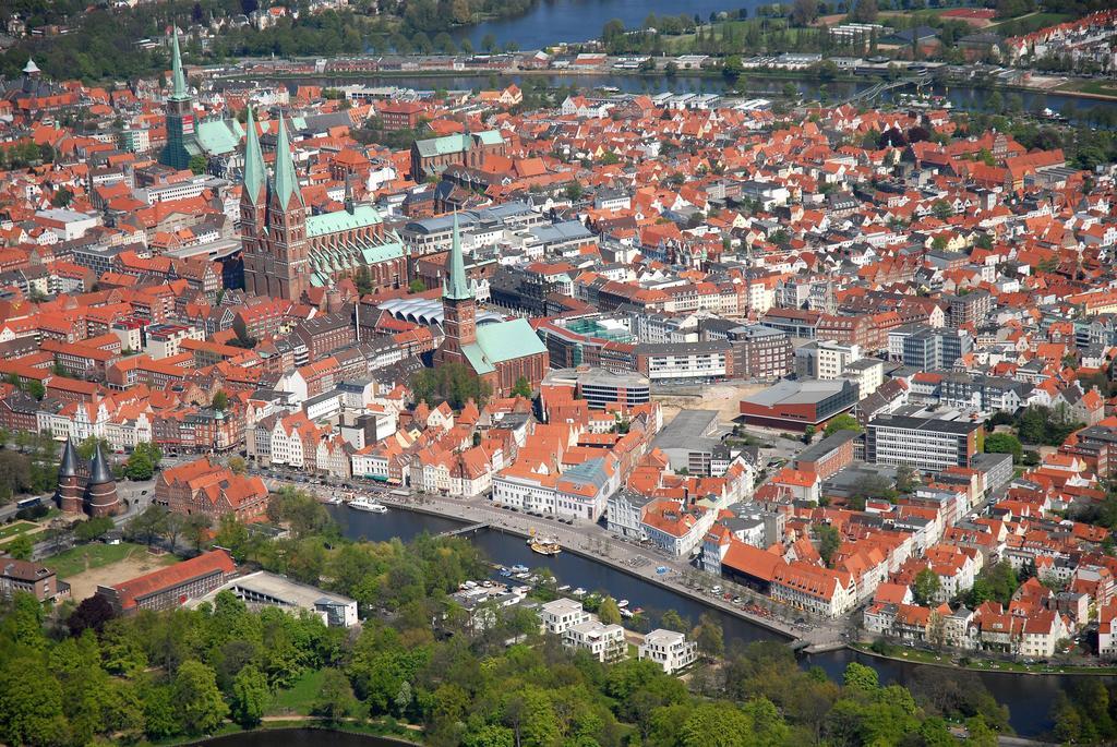 Luebecker Ganghausperle Smart Apartment Luaran gambar
